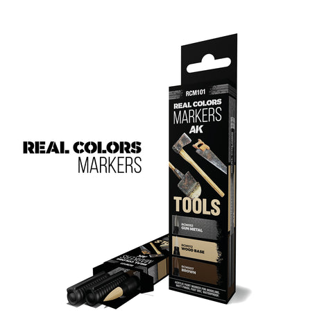 AK Interactive - Tools - Real Colors Markers Set