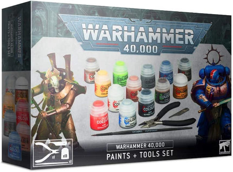 Games Workshop - Warhammer 40,000 - Paints and Tools Set Box