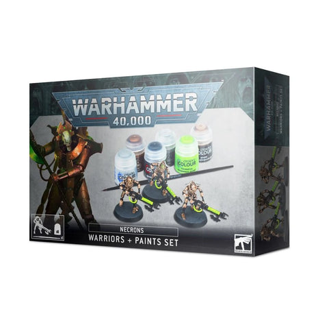 Games Workshop - Warhammer 40,000 - Necron Warriors + Paints Set
