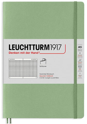 Leuchtturm 1917 Softcover Squared Notebook - A5