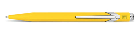 Caran d'Ache 849 Ballpoint Pen - Metal Yellow