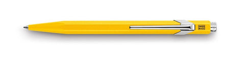 Caran D'Ache Ballpoint Pen - Metal Yellow
