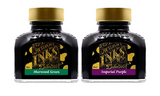 Diamine - 80ml Fountain Pen Ink 2 Pack - Sherwood Green & Imperial Purple