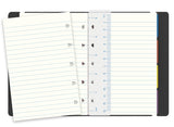 Filofax - Classic Monochrome - Pocket Notebook - Black