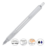 Zebra - F-xMD Ballpoint Pen - 1.0mm - Pack of 2 - Silver