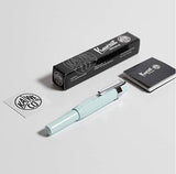 Kaweco Sport Skyline Fountain Pen Mint, Fine Nib with Kaweco Sport Octagonal Clip Chrome