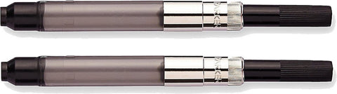 Parker - Deluxe Piston Ink Converter for Fountain Pen - 7.3cm - Pack of 2