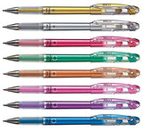 Pentel - Slicci Gel Ink Roller Pen BG208 - Set of 8 - Assorted Colours