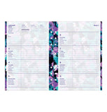 Filofax Floral Illustrated Diary Refill Pack - A5 Size - 2022 (Multilanguage)