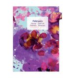 Filofax Floral Illustrated Diary Refill Pack - A5 Size - 2022 (Multilanguage)