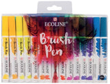 EcoLine Watercolour Brush Pens - Set of 30 Pens