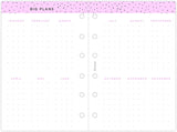 Filofax Confetti Illustrated Diary Refill Pack - Pocket Size - 2022 (Multilanguage)