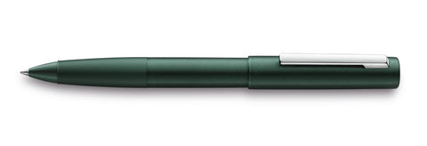 LAMY aion 377 Rollerball Pen - Dark Green - With M 63 Black Rollerball Refill