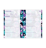Filofax Floral Illustrated Diary Refill Pack - Pocket Size - 2022 (Multilanguage)