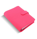 Filofax Saffiano Fluoro Personal Organiser | Pink