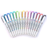 Zebra - Mildliner Double-Ended Highlighter - Fine and Bold Nib - Packs of 3