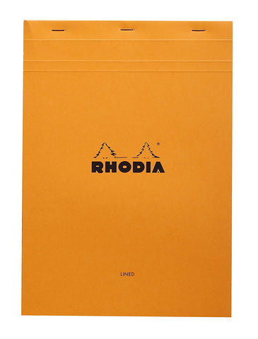 Rhodia Head Stapled Pad, Ruled
