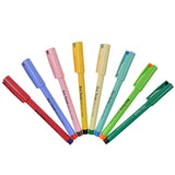 Pentel - Retro Edition Liquid Ink R50 Rollerballs - Set of 8 - Assorted Colours