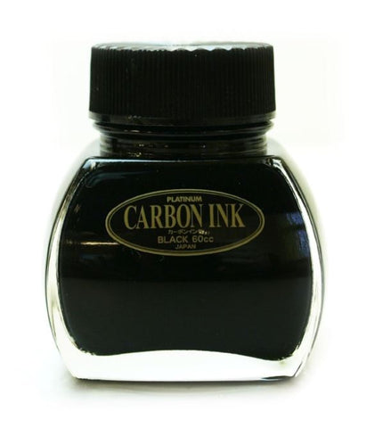 Platinum Carbon Ink - Black - 60ml Bottled Ink