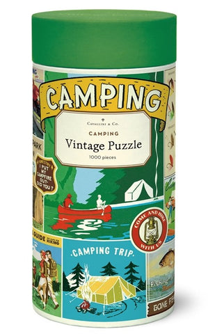 Cavallini & Co 1,000 Piece Puzzle - Camping