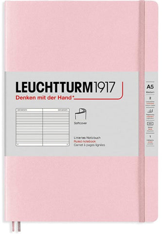 Leuchtturm 1917 Softcover Ruled Notebook - A5